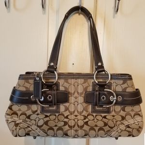 Coach Signature Soho Satchel 10625